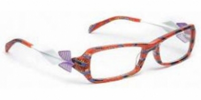  orange purple lilac white/clear