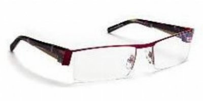  burgundy silver/clear