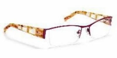  burgundy clear demi line whiteshell/cle