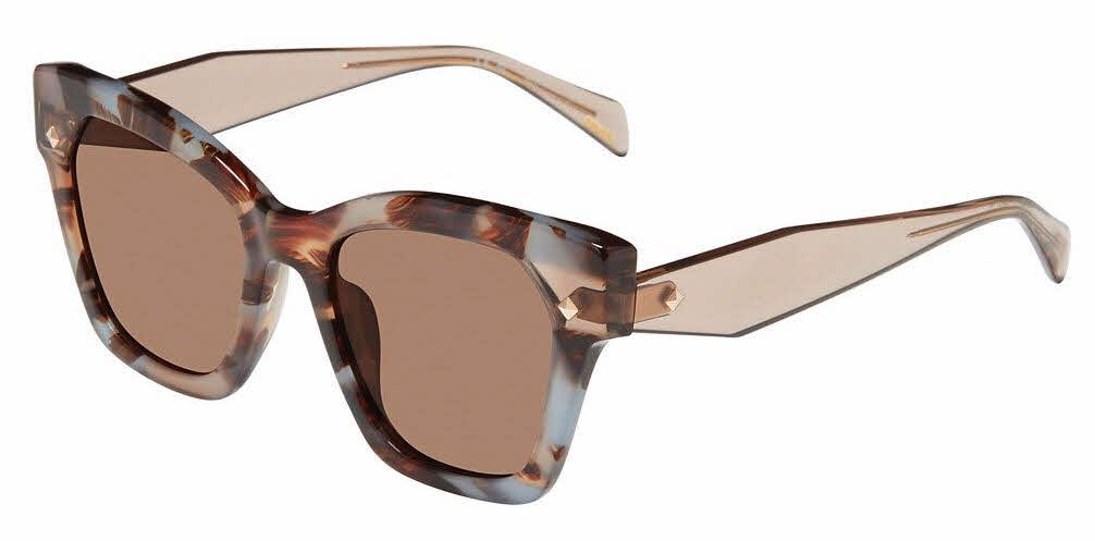  brown/brown light blue havana