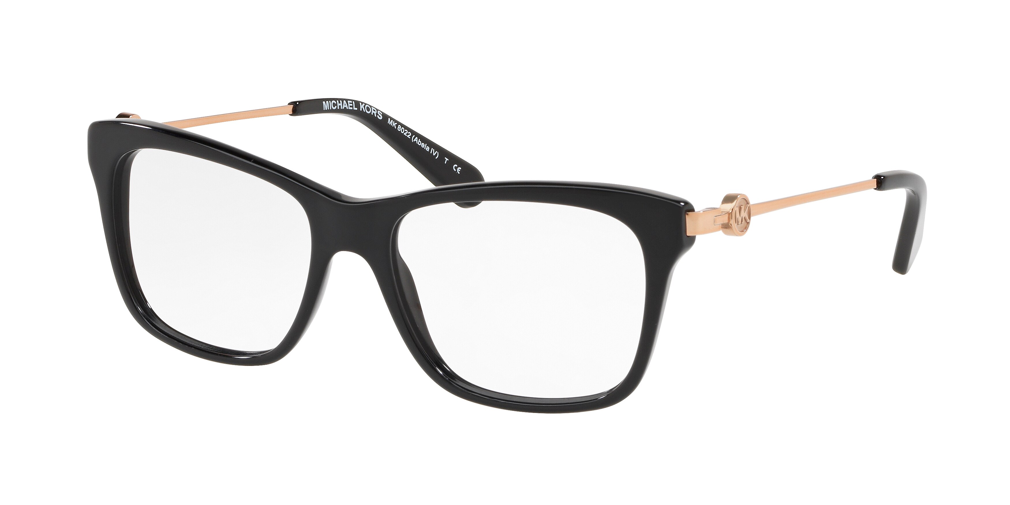  clear/black acetate