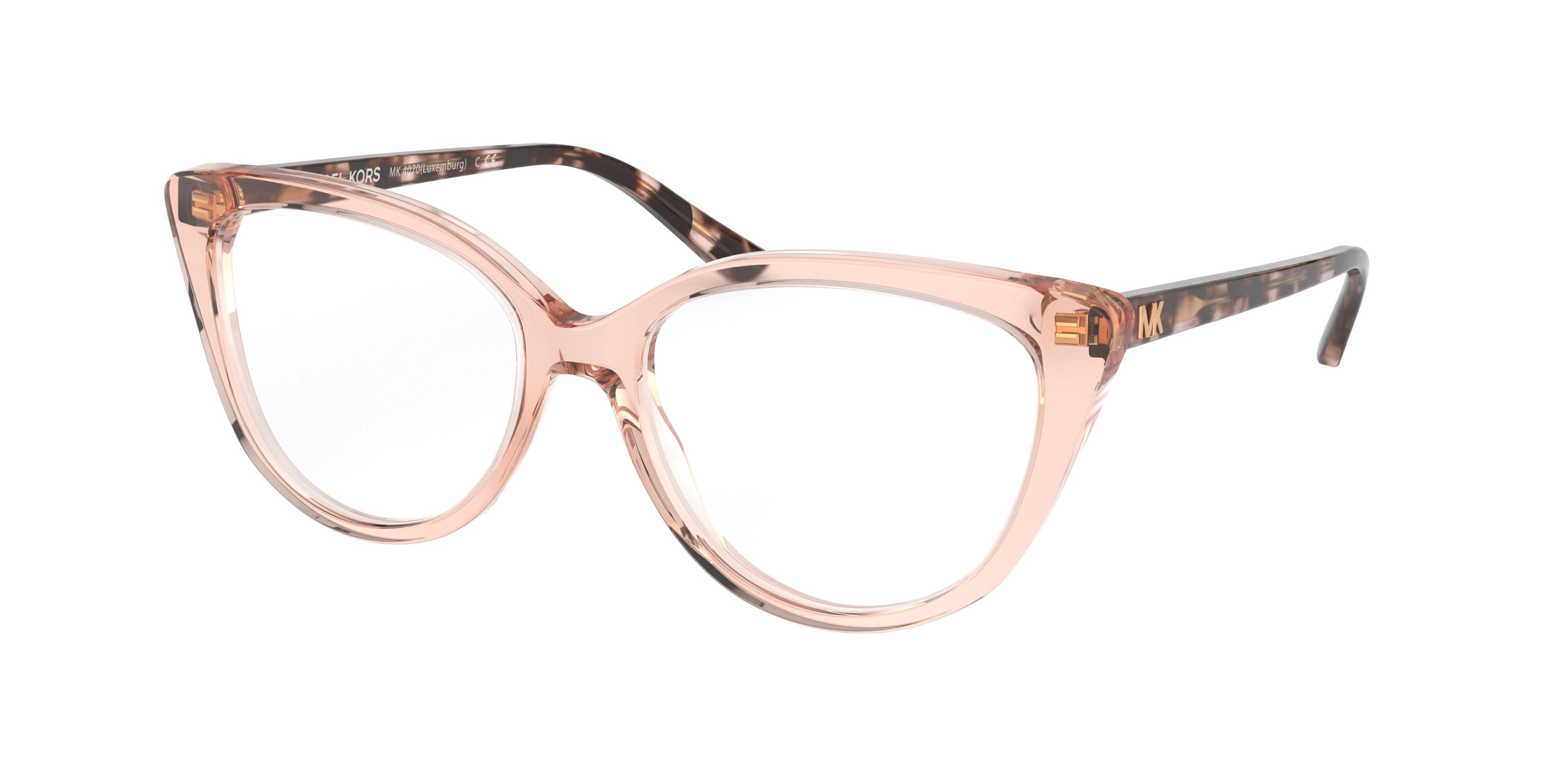  clear/transparent peach