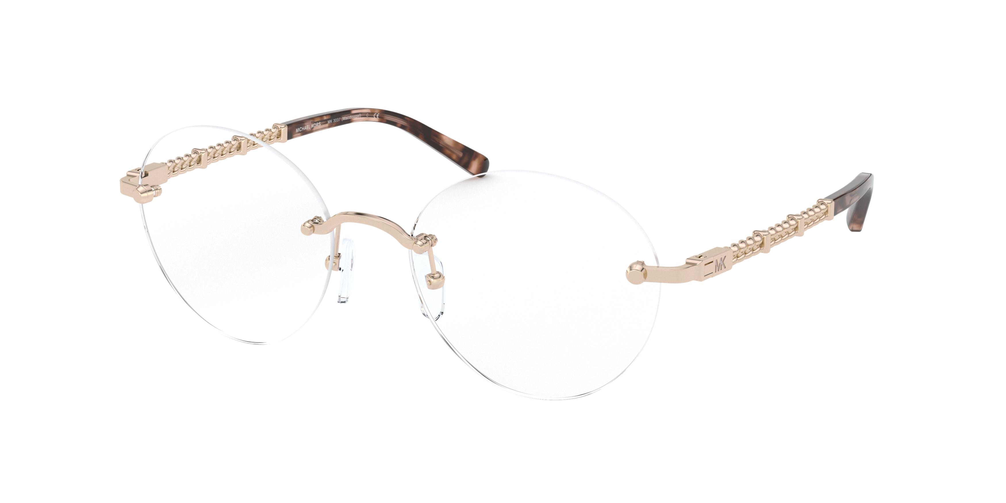  clear/rose gold