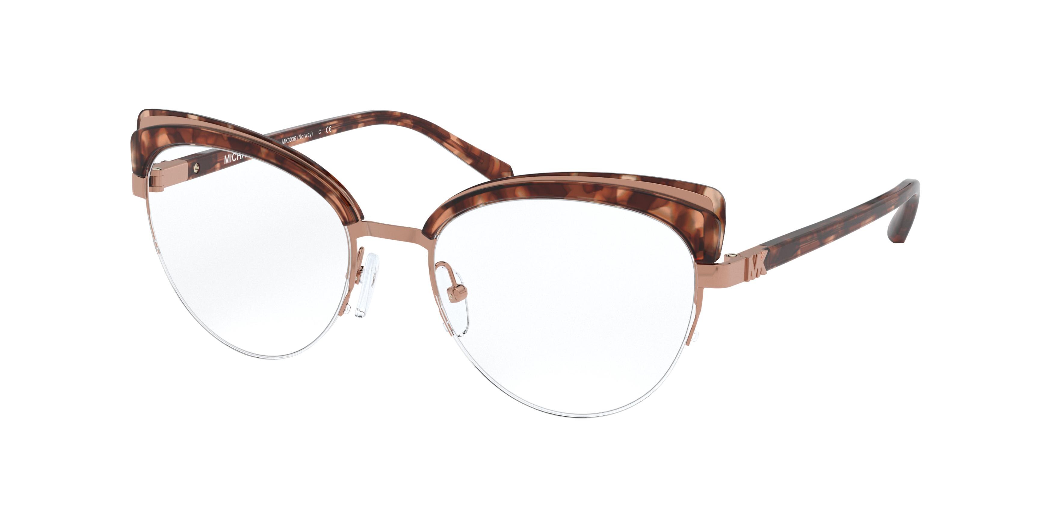  clear/rose gold