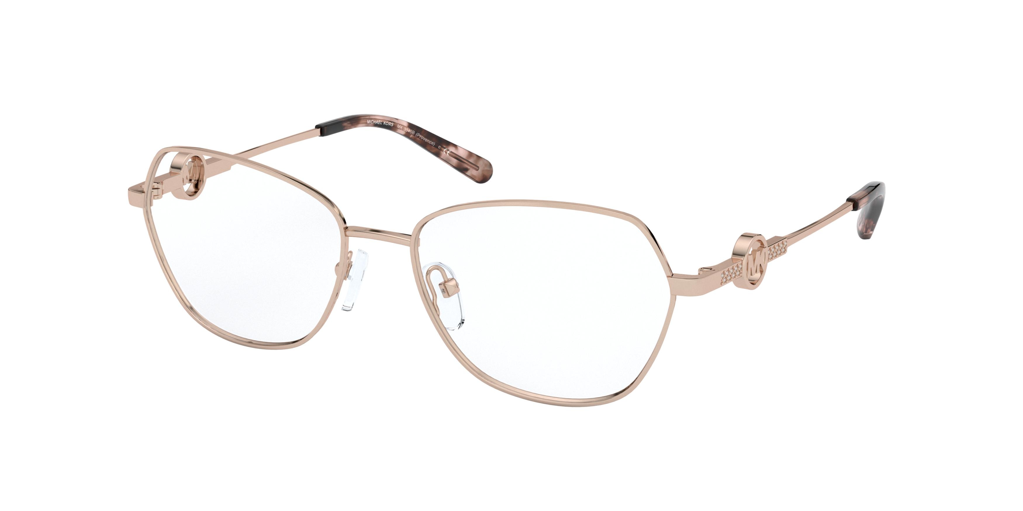  clear/rose gold