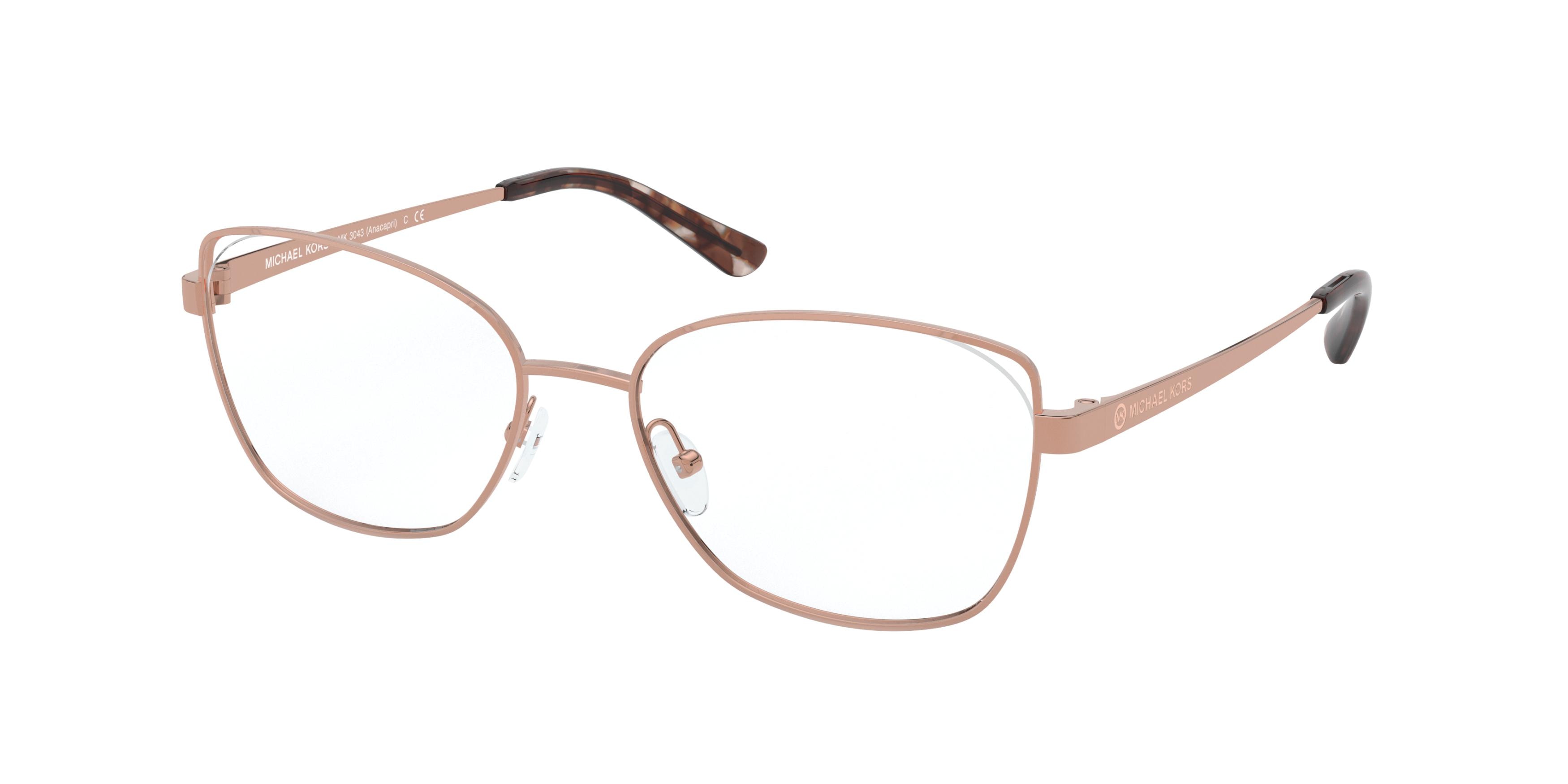  clear/rose gold