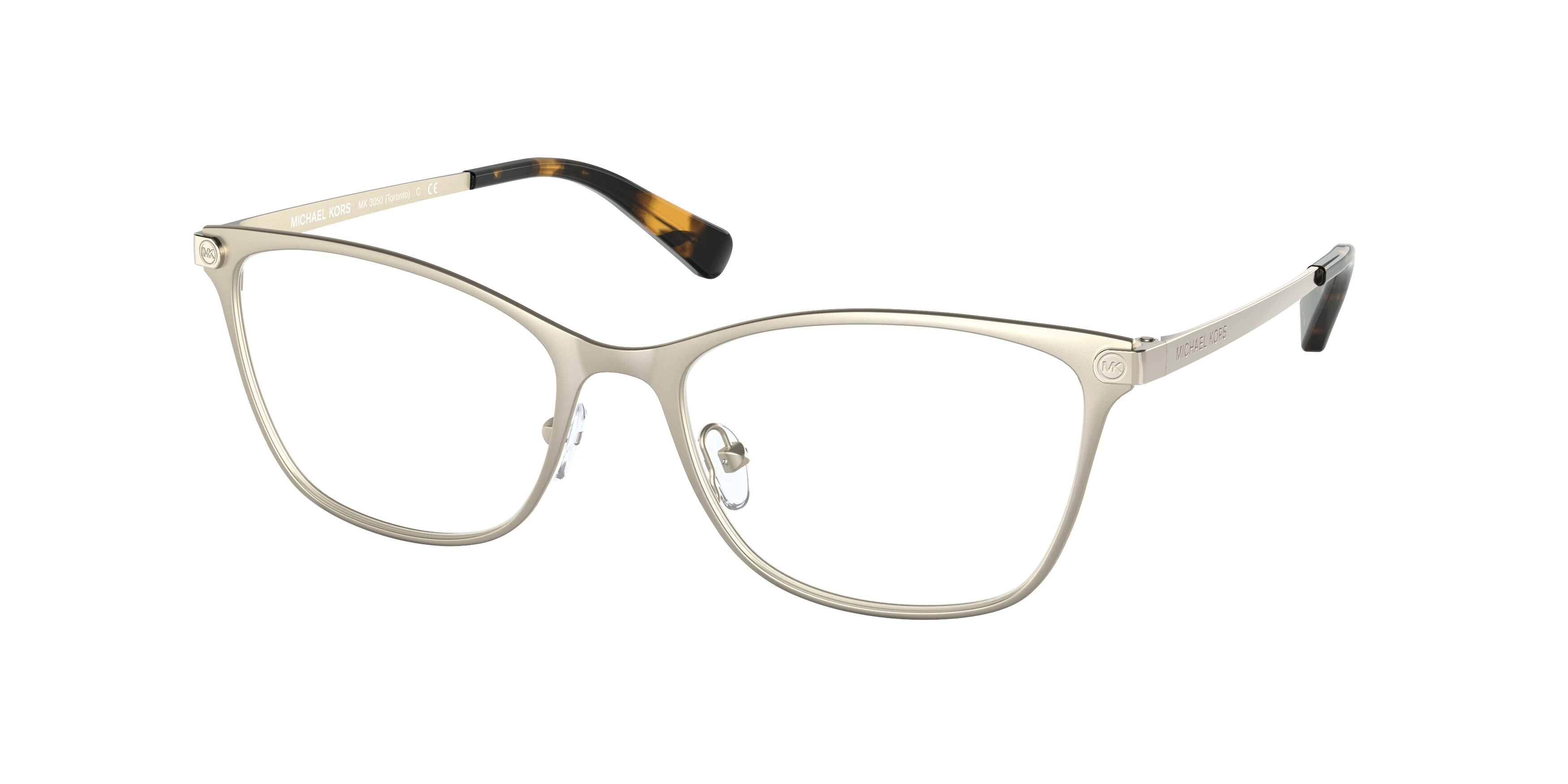  clear/satin light gold
