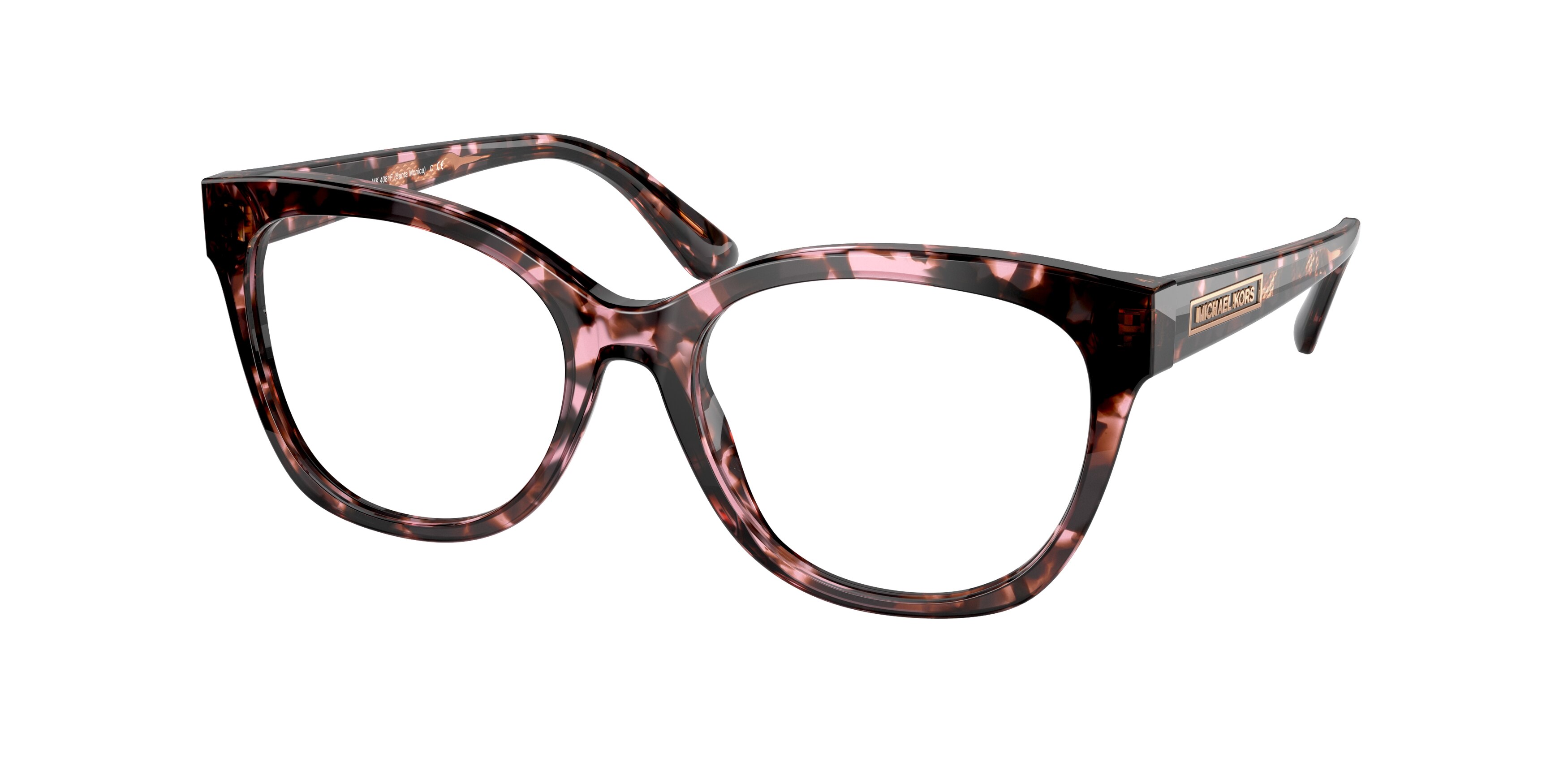  clear/pink tortoise