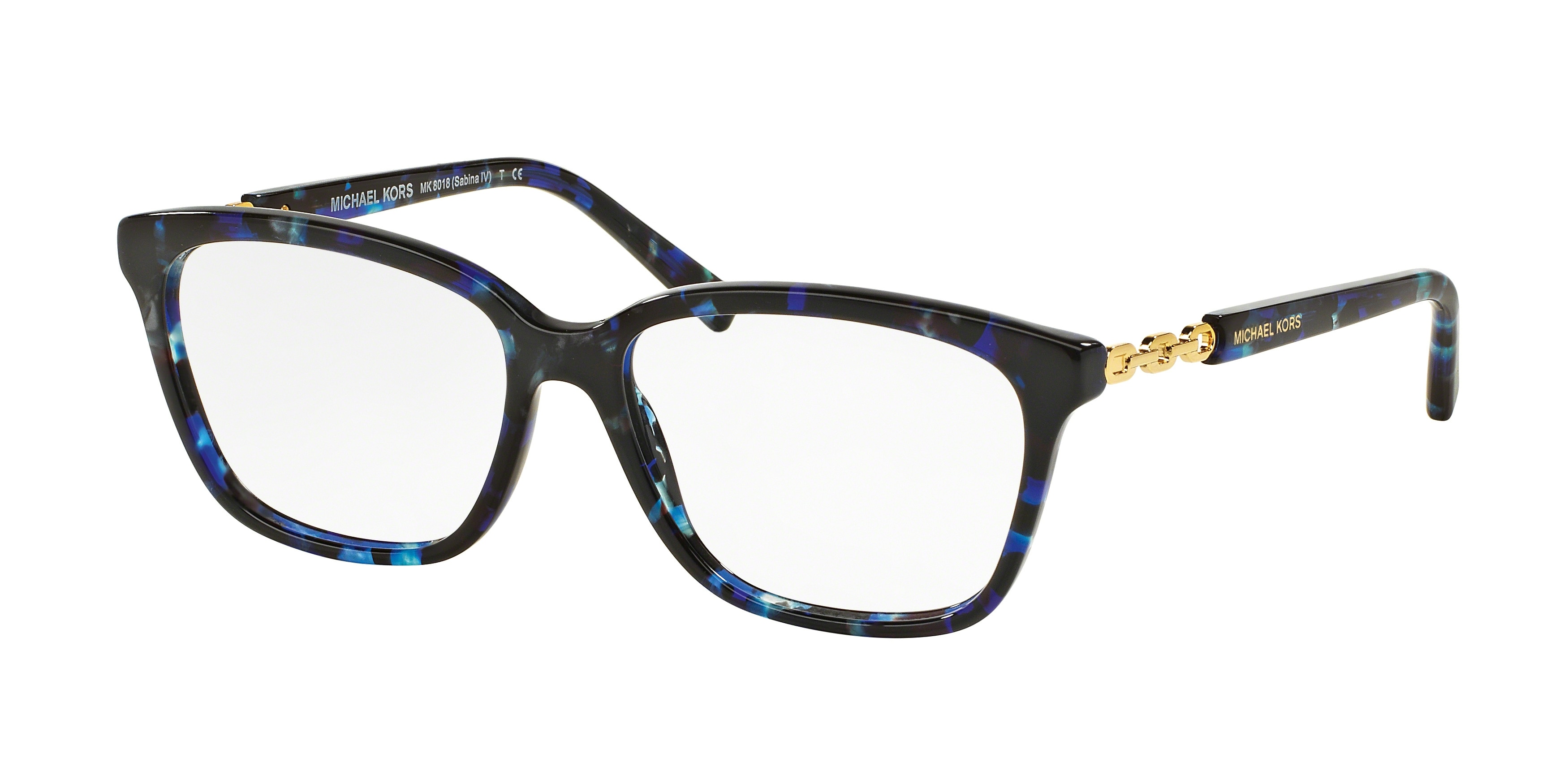  clear/blue tortoisegold