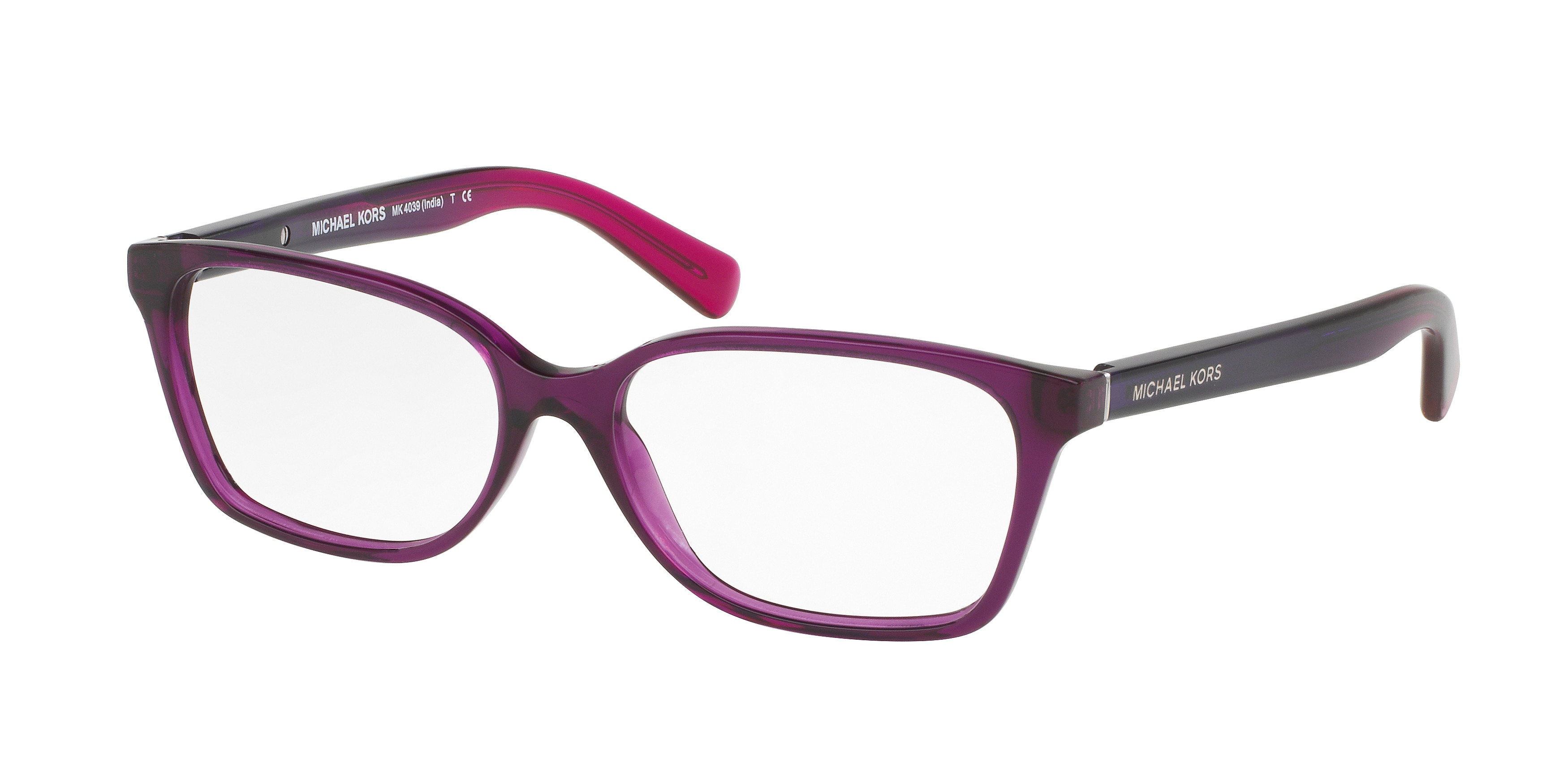  clear/transparent purple