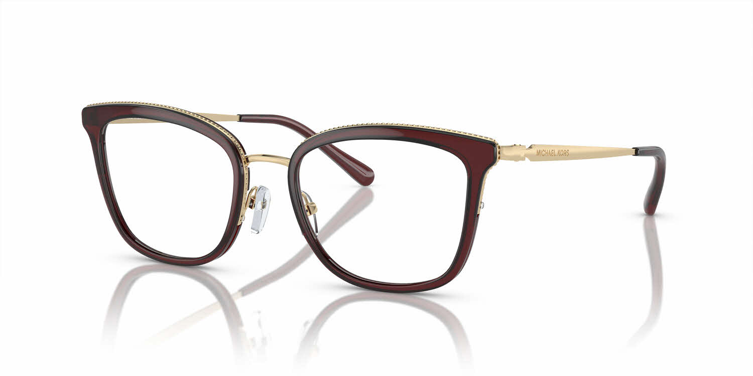  clear lens/dark red