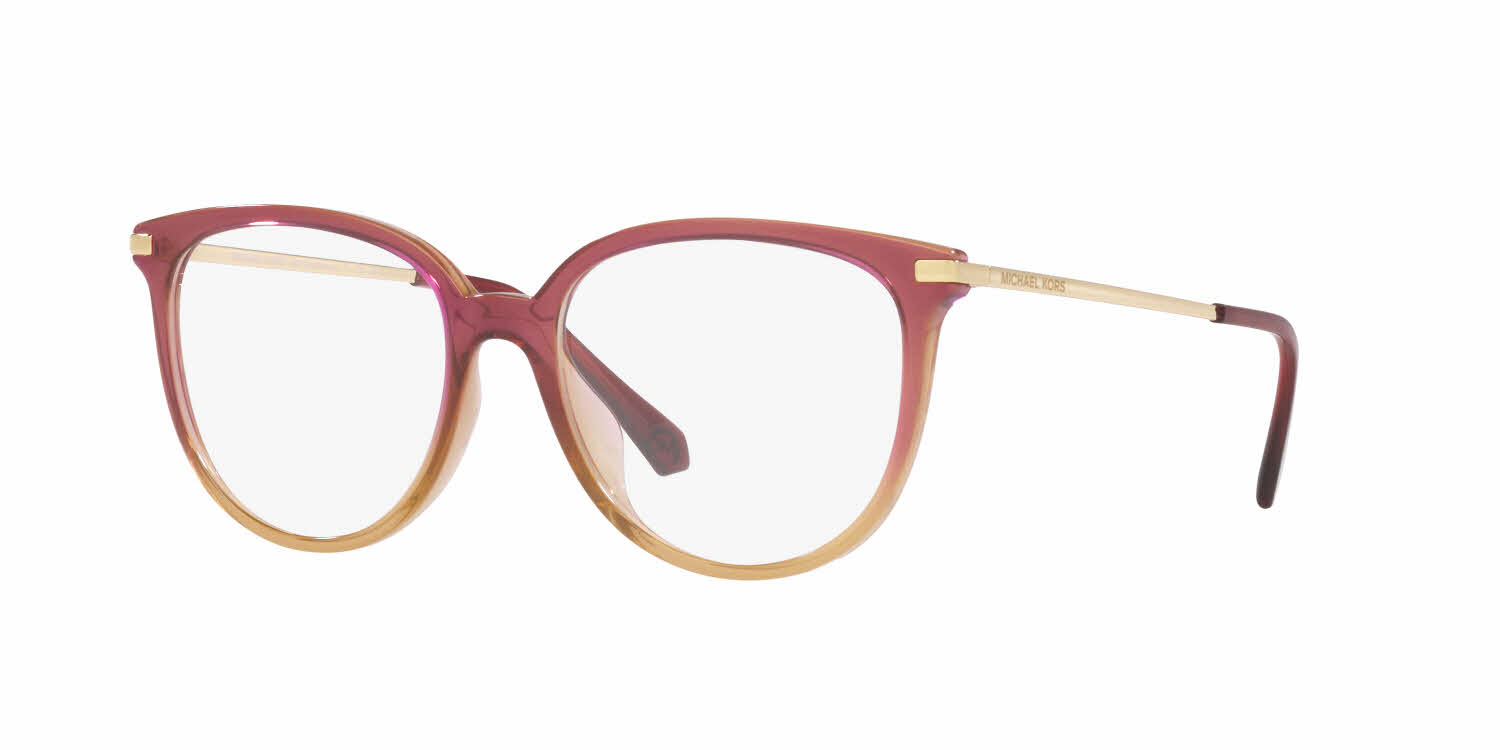  clear lens/dusty rose light brown