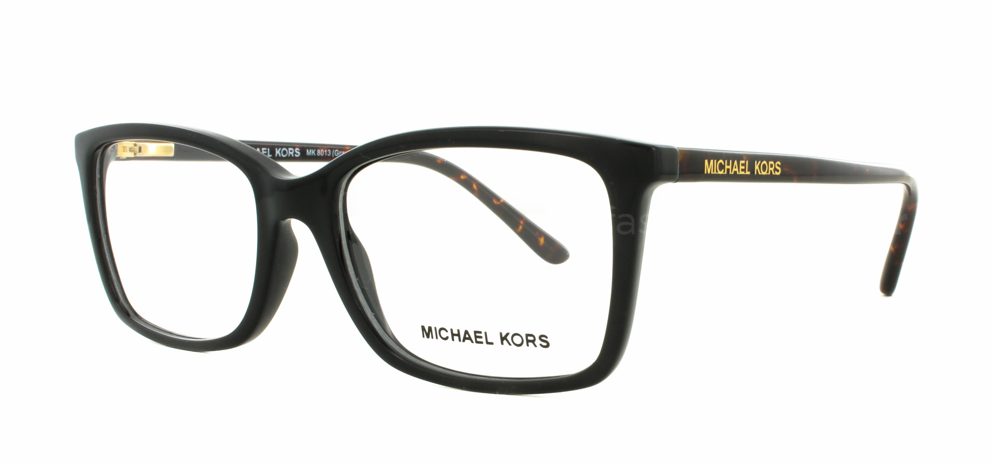 clear/ black tortoise