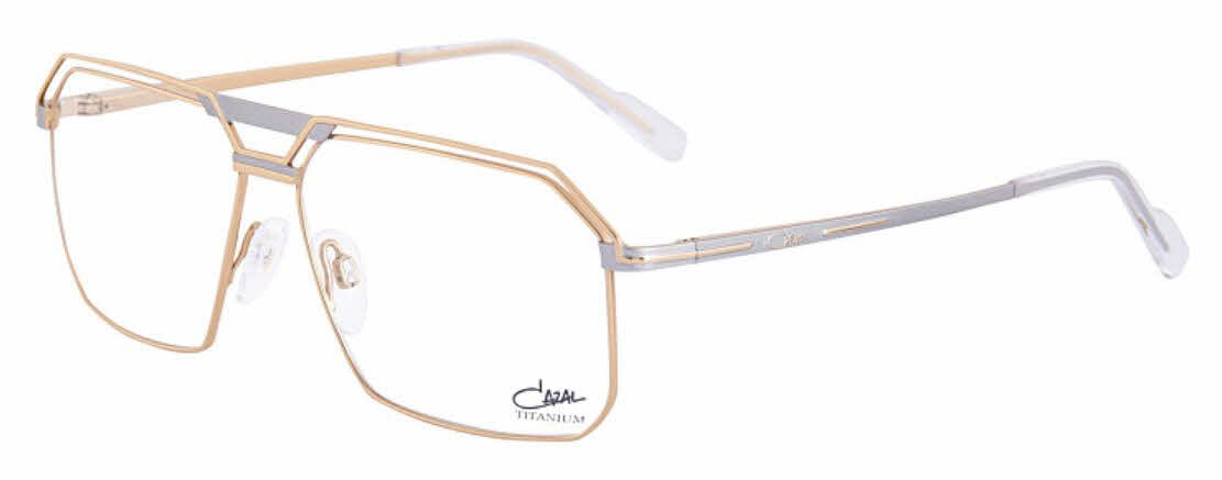  clear lens/gold silver bicolour