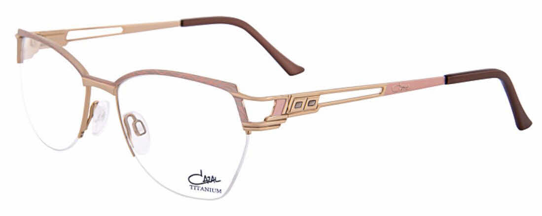  clear lens/salmon gold