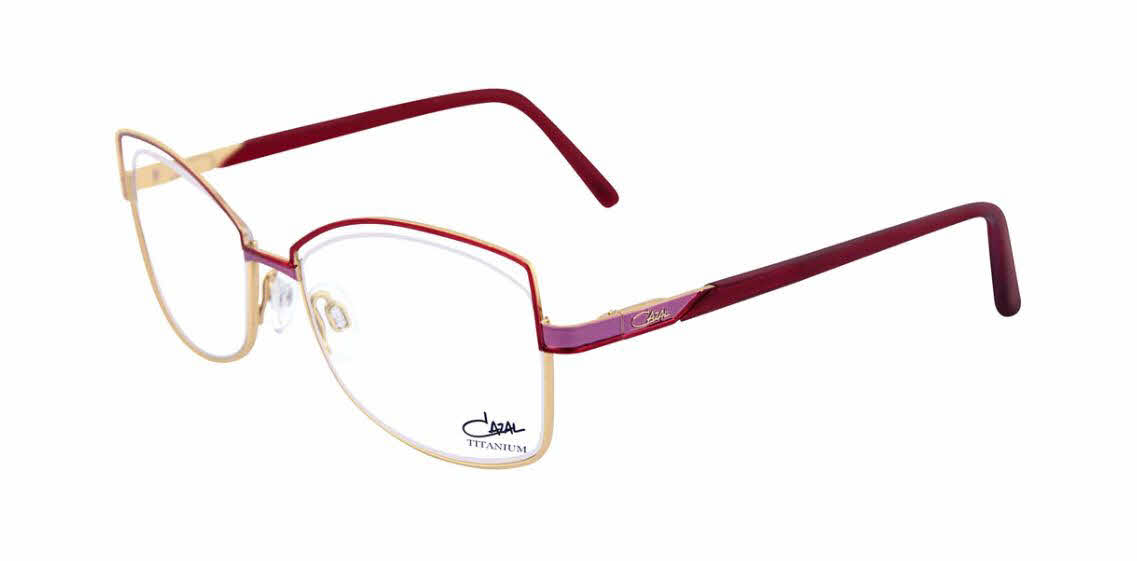  clear lens/poppy red rose