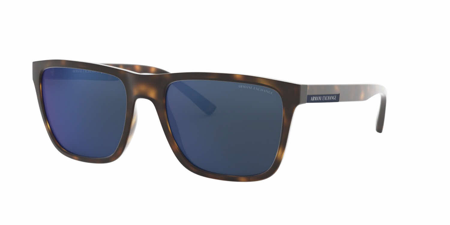  blue mirror blue lens /matte havana