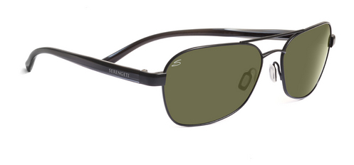  gray stripe polarized/satin black