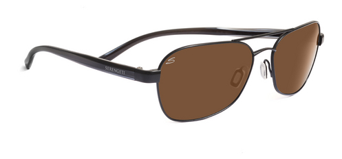  gray stripe polarized drivers/satin black