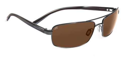  gray stripe polarized drivers/shiny gunmetal