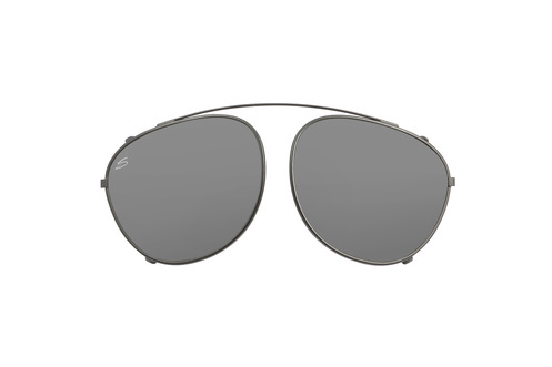  gunmetal clip polarized/shiny dark