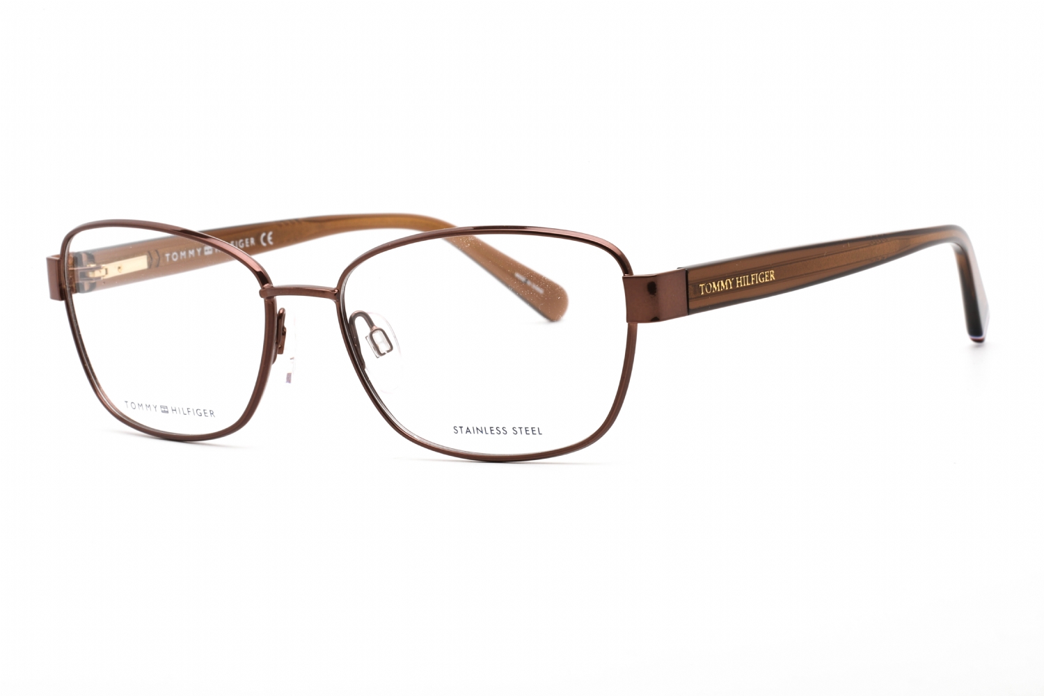  clear lens/brown