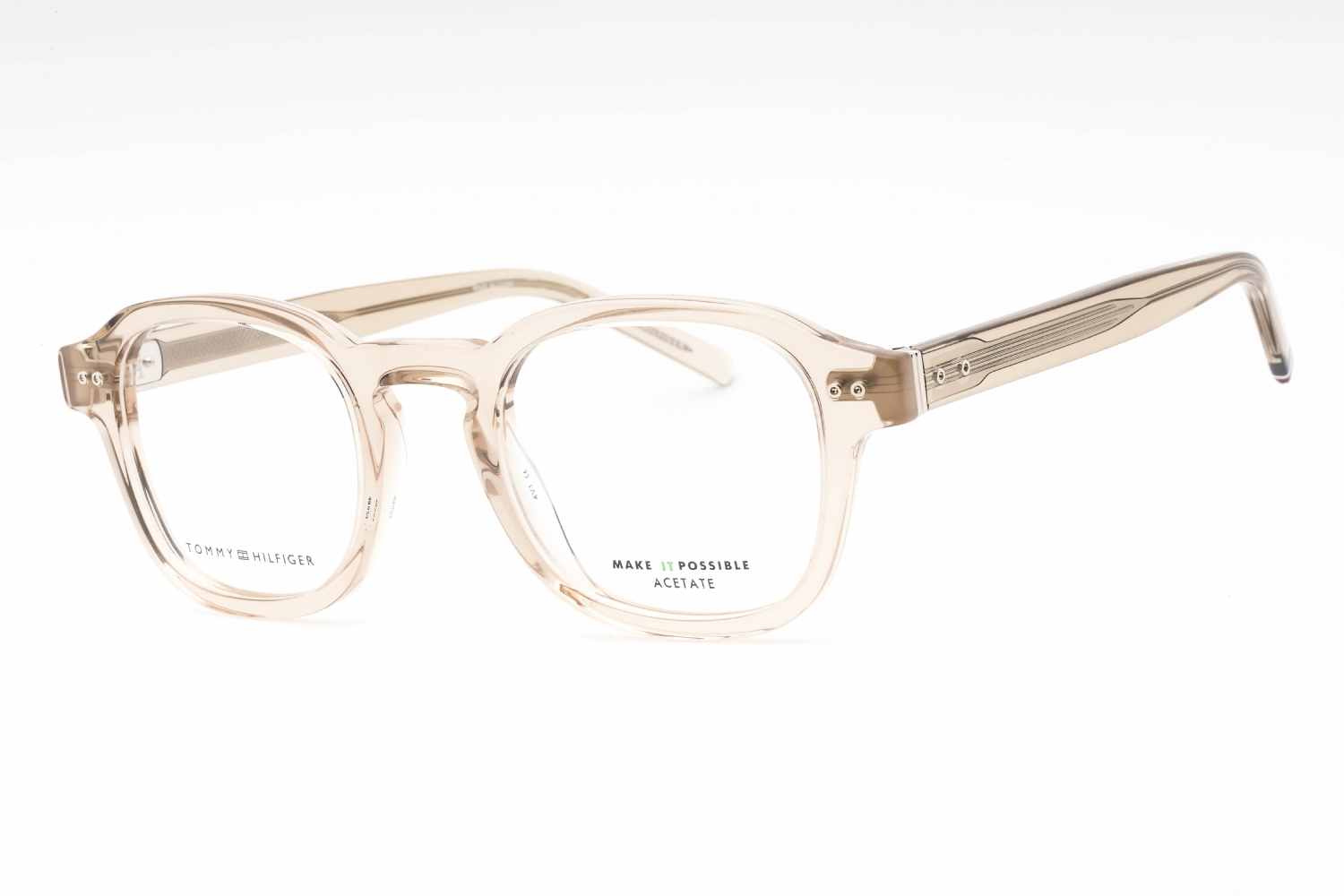  clear demo lens/beige