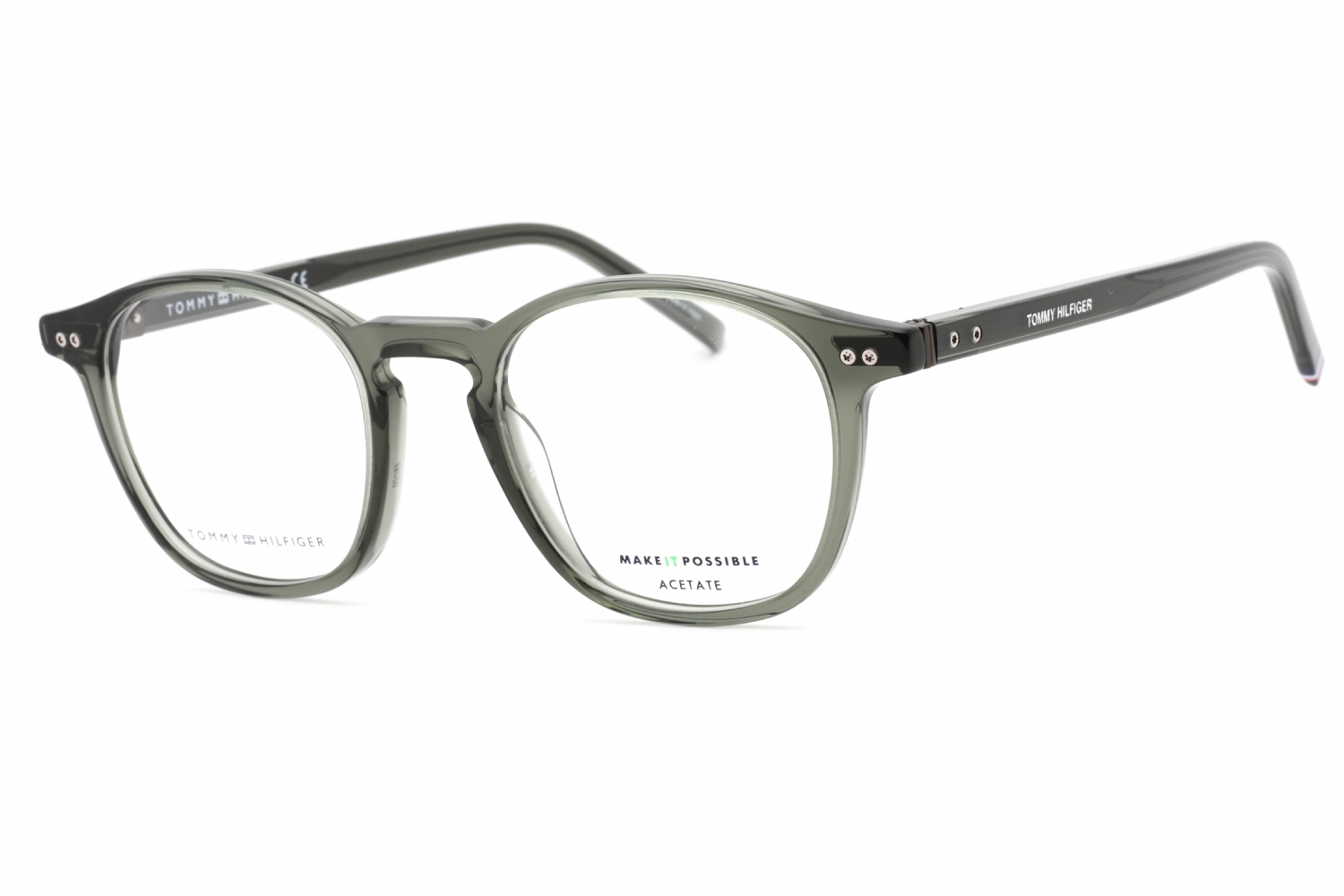  clear demo lens/green