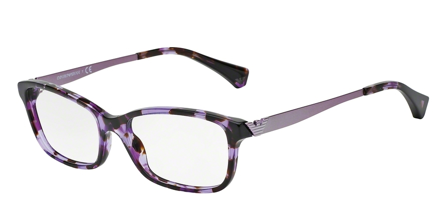  clear/violet havana