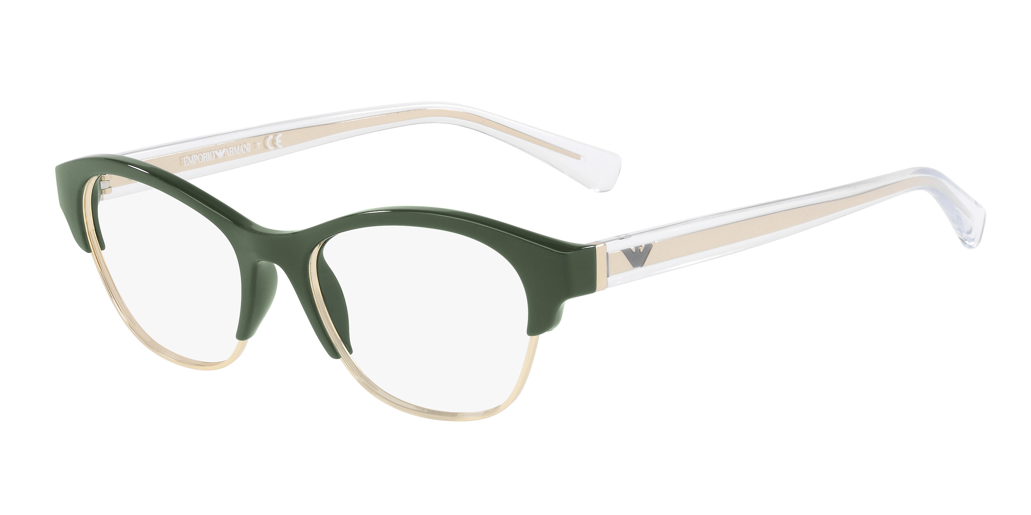  clear/militay greenpale gold