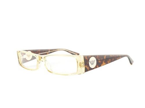  transparent beige tortoise/ clear