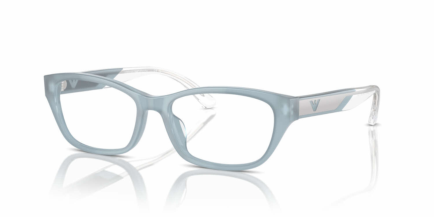  clear lens/shiny opaline azure