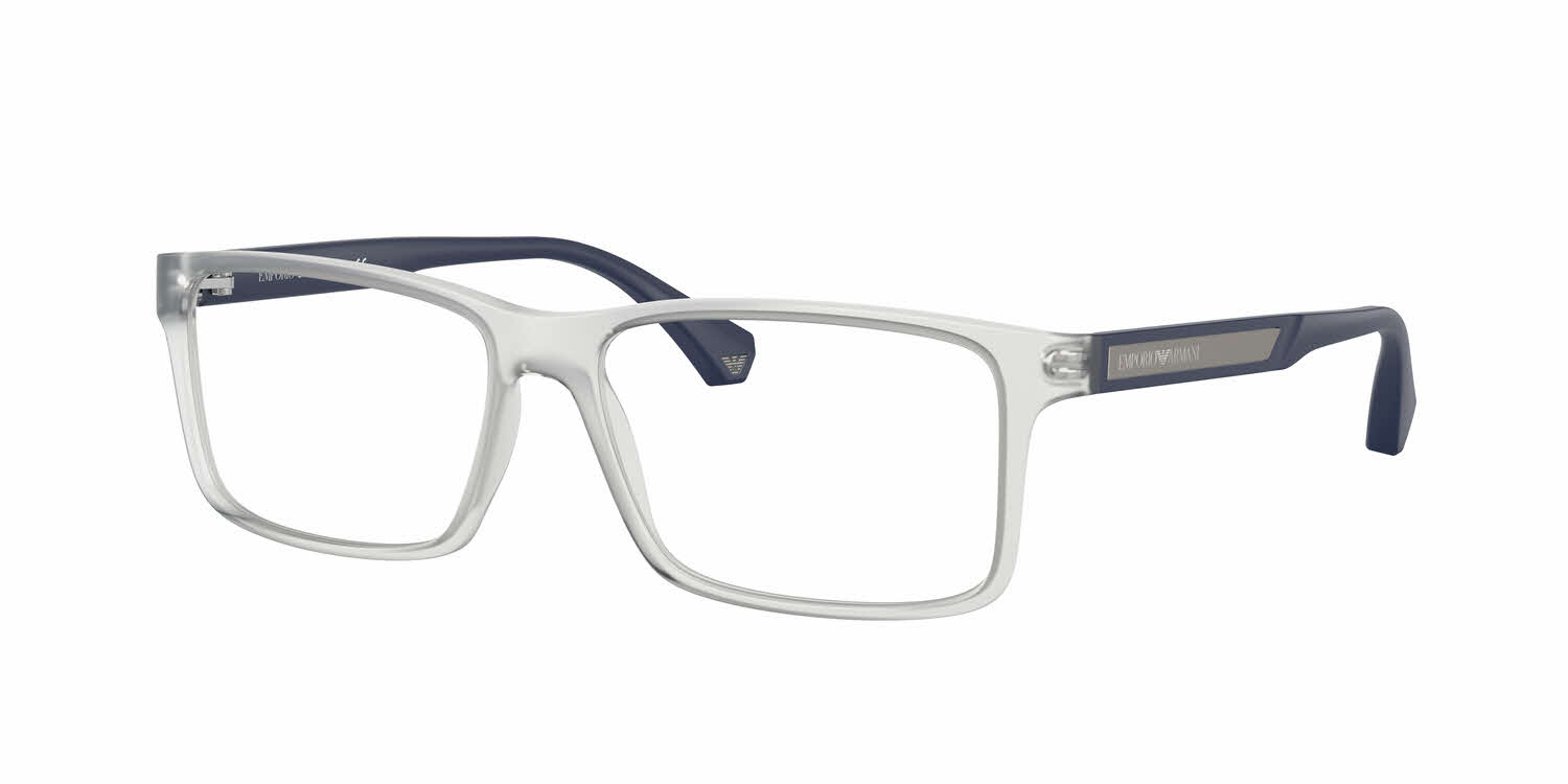  clear lens/matte transparent crystal
