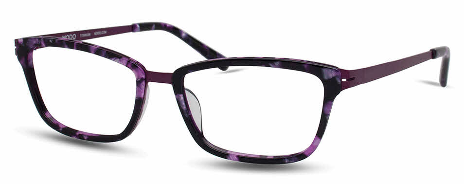  clear lens/purple marble