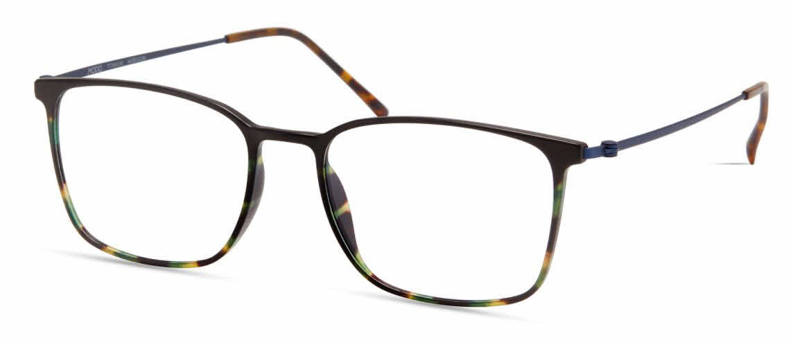 clear lens/matte green tortoise