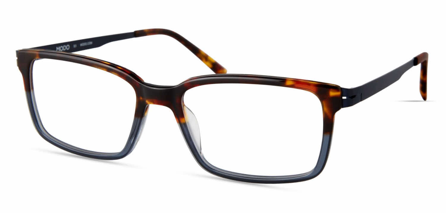  titanium temples/blue tortoise w