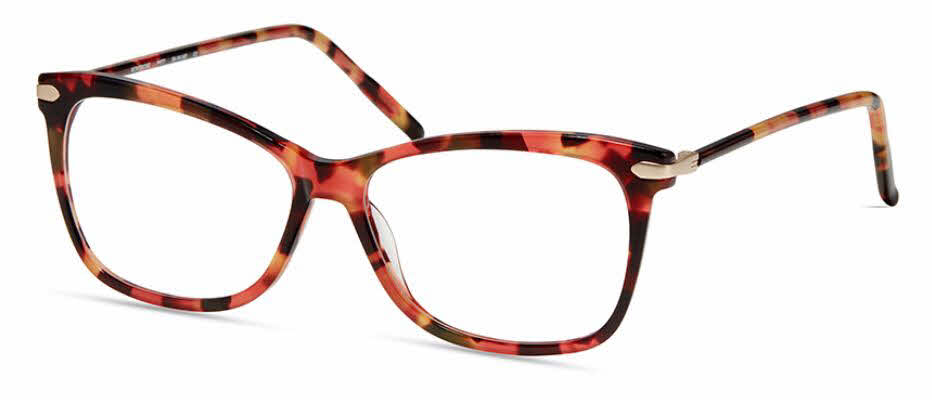  clear lens/pink yellow tortoise