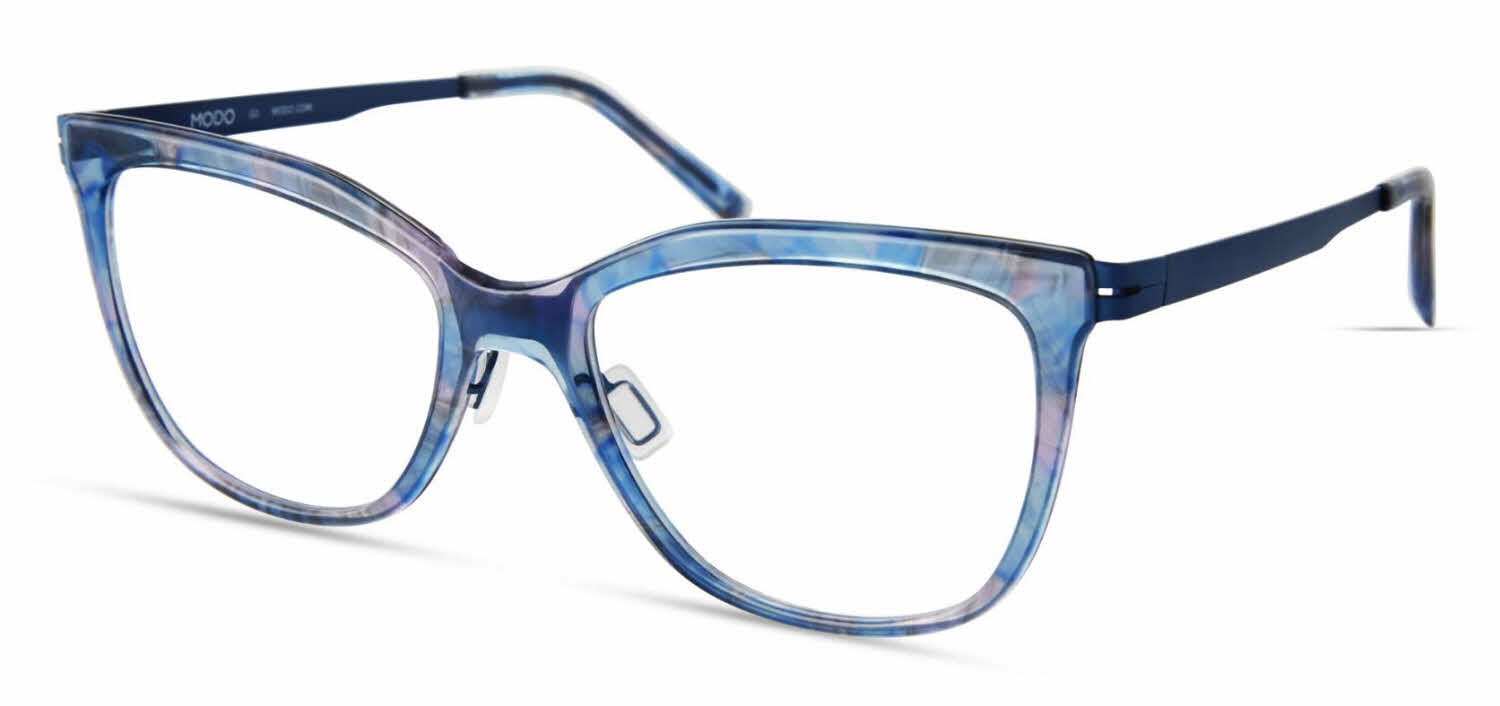  clear lens/blue sparkle