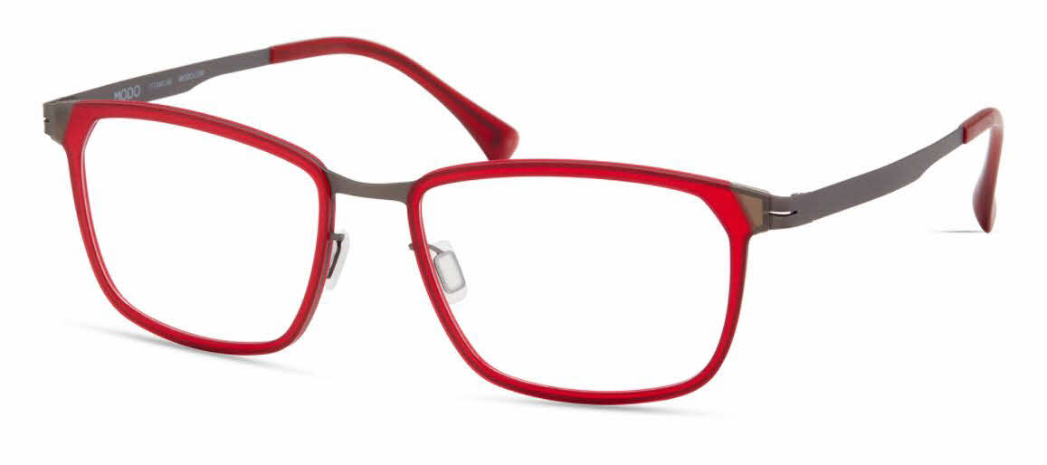  clear lens/matte red