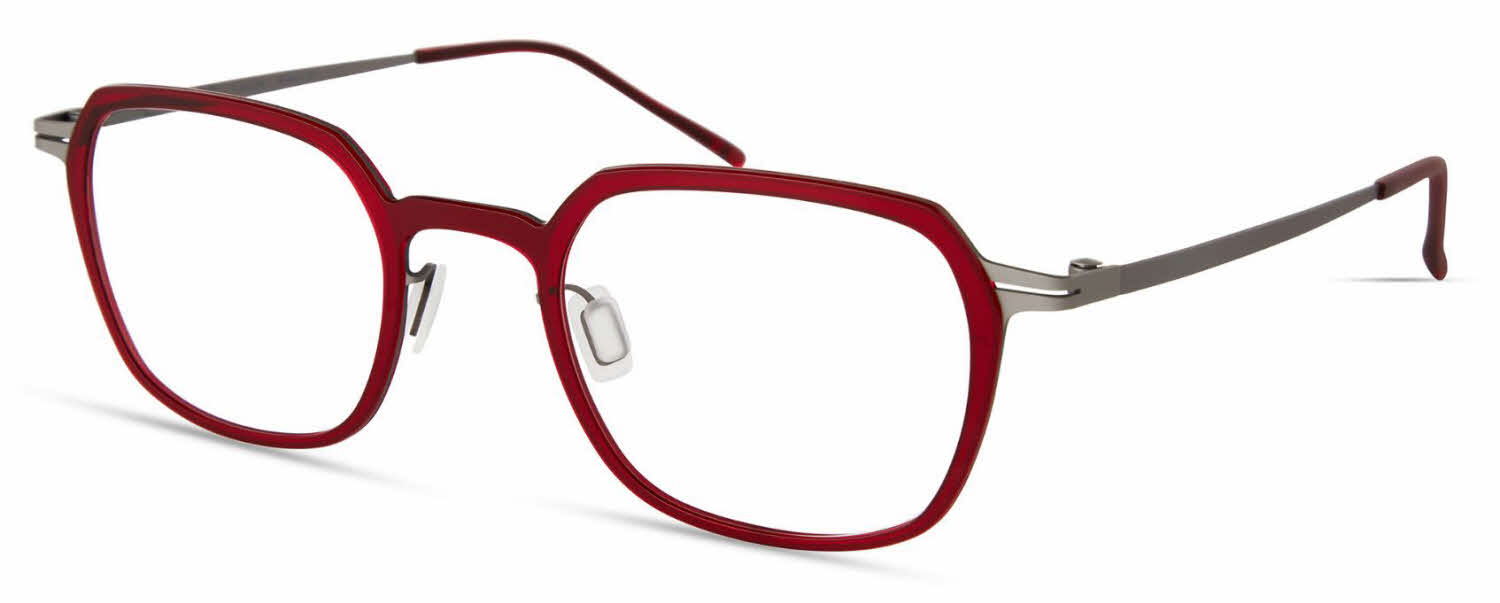  clear lens/burgundy