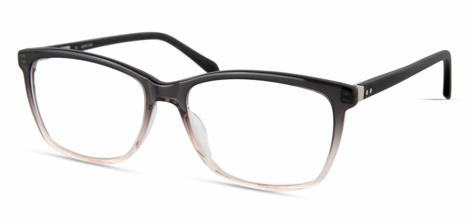  clear lens/black rose gradient