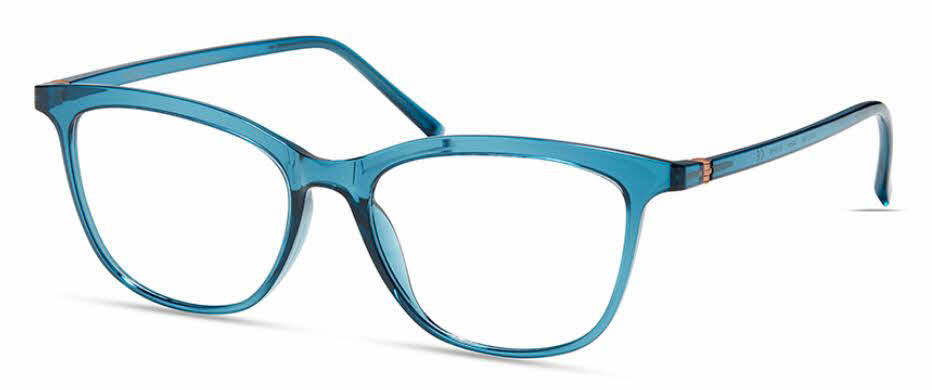  clear lens/dark aqua