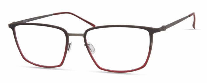  clear lens/burgundy gradient