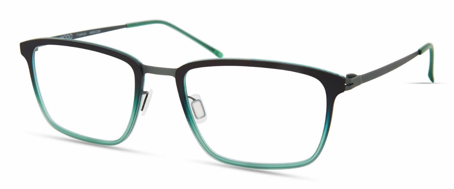  clear lens/teal to green gradient