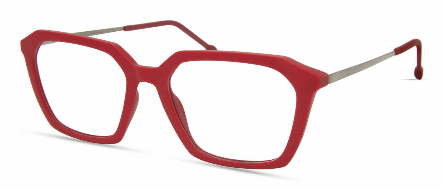  clear lens/dark red