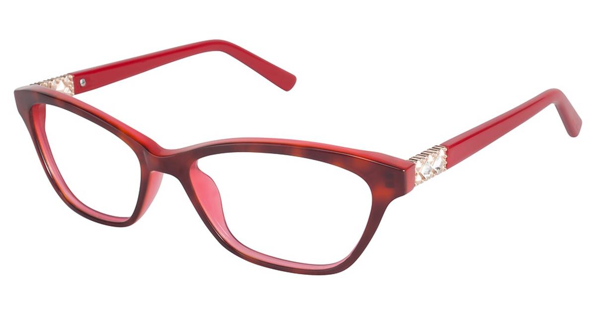  clear/red tortoise