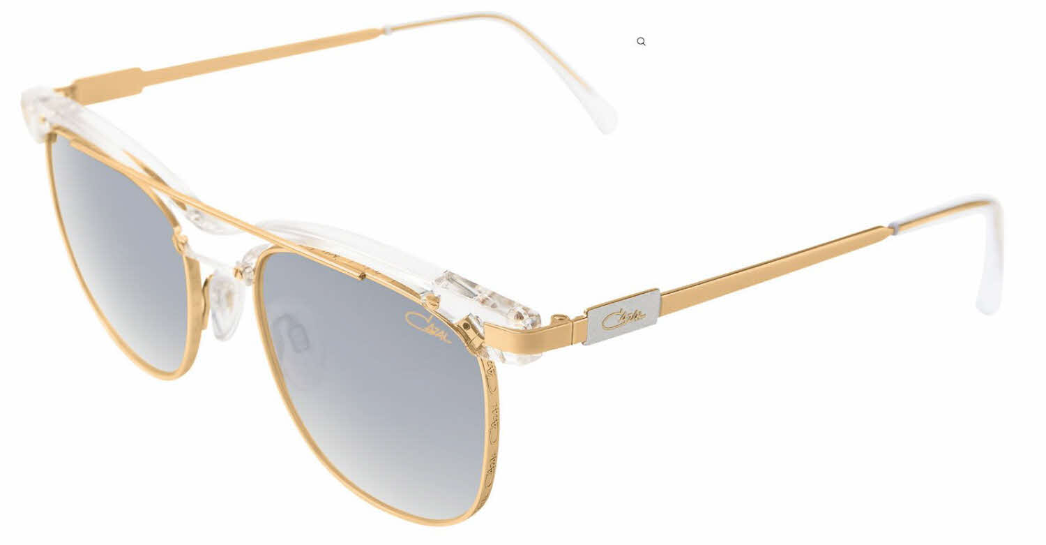  grey gradient lens /crystal gold
