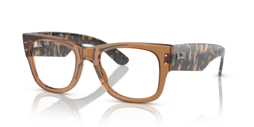  clear/transparent brown