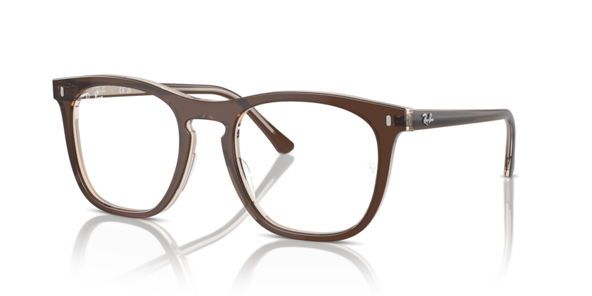  clear/brown on transparent light brown