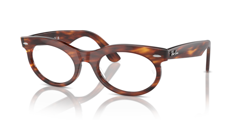  clear/striped havana